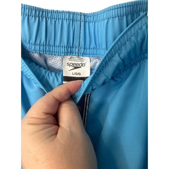 Speedo Mens Two-Tone Swim Trunks Size L - Picture 4 of 5